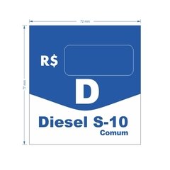 Adesivo Diesel S-10 Comum / AID-TR-VB0331 - comprar online