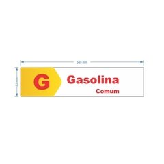 Adesivo Gasolina Comum / AID-TR-VB0335 - comprar online