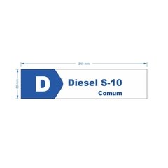 Adesivo Diesel S-10 Comum / AID-TR-VB0339 - comprar online