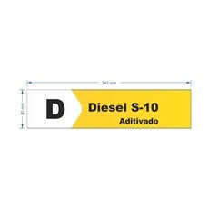Adesivo Diesel S-10 Aditivado / AID-TR-VB0340 - comprar online