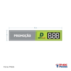 Faixa Promoção + 1m² de Adesivo Refil