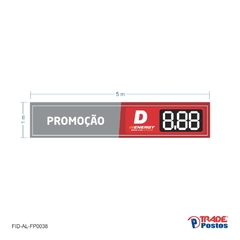 Faixa Promoção + 1m² de Adesivo Refil - Trade Postos - Comunicação visual