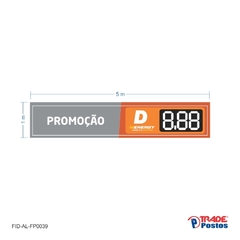 Faixa Promoção + 1m² de Adesivo Refil - loja online