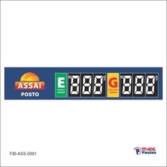 Faixa Etanol e Gasolina / FID-ASS-0001