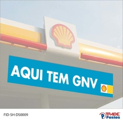 Faixa Aqui tem GNV - Azul / DS0009-1x5M