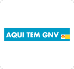 Faixa Aqui tem GNV - Azul / DS0009-1x5M - comprar online