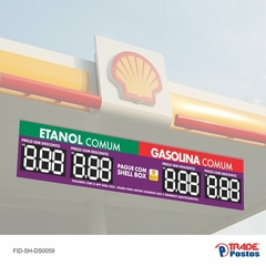 Faixa Etanol Gasolina Comum Shell Box / FID-SH-DS0059