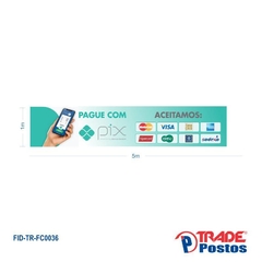 Faixa Pix e Cartões / FID-TR-FC0036 - comprar online