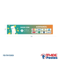 Faixa Pix e Cartões / FID-TR-FC0039 - comprar online