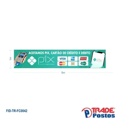 Faixa Pix e Cartões / FID-TR-FC0042 - comprar online