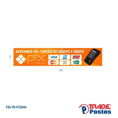 Faixa Pix e Cartões / FID-TR-FC0044 - comprar online