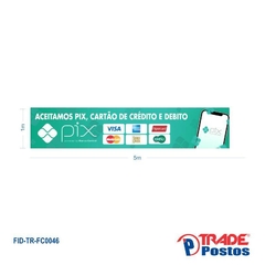 Faixa Pix e Cartões / FID-TR-FC0046 - comprar online