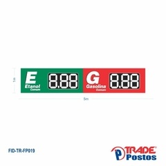 Faixa de Preço Etanol Comum e Gasolina Comum - FP019 - comprar online