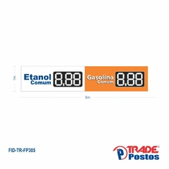 Faixa de Preço Etanol Comum e Gasolina Comum - FP385 - comprar online