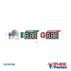Faixa de Preço Etanol Comum e Gasolina Comum - FP389 - comprar online