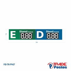 Faixa de Preço Etanol Comum e Diesel Comum - FP427 - comprar online