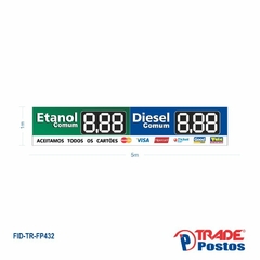Faixa de Preço Etanol Comum e Diesel Comum - FP432 - comprar online