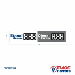 Faixa de Preço Etanol Comum e Diesel Comum - FP433 - comprar online