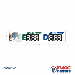 Faixa de Preço Etanol Comum e Diesel Comum - FP437 - comprar online