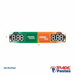 Faixa de Preço Etanol Comum e Diesel S10- FP441 - comprar online