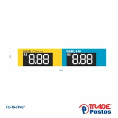 Faixa de Preço Diesel S500 e Diesel S10 - FP467 - comprar online