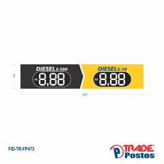 Faixa de Preço Diesel S500 e Diesel S10 - FP473 - comprar online