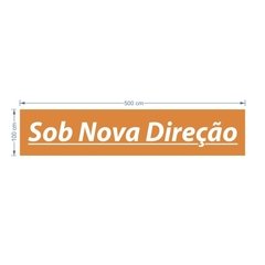 Faixa Sob Nova Direção / FID-TR-ND009 - comprar online