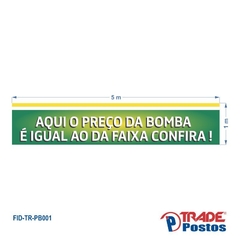 Faixa Preço de Bomba / FID-TR-PB001 - comprar online