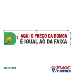Faixa Preço de Bomba / FID-TR-PB0010 - comprar online