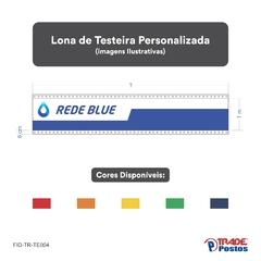 Lona Testeira Personalizada - Até 2 Cores (R$ por metro linear) - comprar online