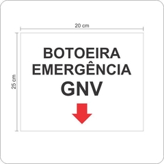 Botoeira de Emergencia - CO0002-200x250mm