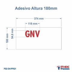 Placa Acrílico Vermelho GVN Para Painel de Preço - Com Iluminação - PP021 - comprar online