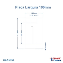 Placa Acrílica Transparente Numero 1 Para Painel Shell - Com Iluminação - PP063 - PP088 na internet