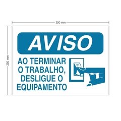 Placa PS Desligue o equipamento / PSD-TR-AV004 - comprar online