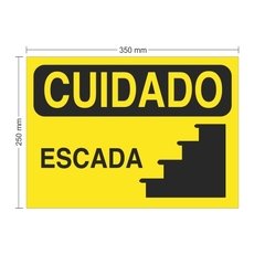 Placa PS Escada / PSD-TR-CD004 - comprar online
