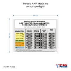 Placa Decreto 10.634 ANP - comprar online