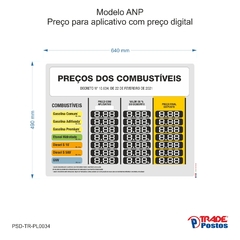 Placa Decreto 10.634 ANP Aplicativo - comprar online