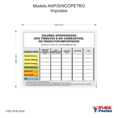 Placa Decreto 10.634 ANP - SINCOPETRO