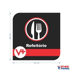 Placa Refeitório / PSD-VM005