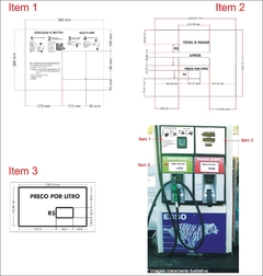 Kit Mostrador de Bomba - MBK0002-685x900mm