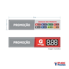 Faixa Promoção + 1m² de Adesivo Refil - comprar online