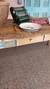 "Invernadas": Mesa de campo patas pinotea tapa pino Brasil. con detalles del paso del tiempo. 80 prof Largo 158 cm Alto 76 cm - comprar online