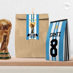 Kit Imprimible Selección Argentina Campeón Mundial Personalizado. en internet