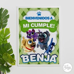 Kit Puppy Dog Pals Personalizado Deco y Candy Bar Imprimible - tienda online