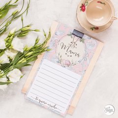 Imagen de Kit Imprimible Día de la Madre Desayuno Celeste con Rosas Shabby