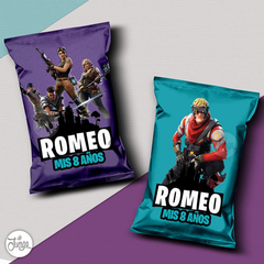 Kit Imprimible Fortnite Personalizado Deco y Candy Bar Super completa - tienda online