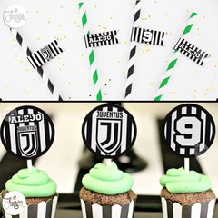 Kit Imprimible Juventus Cumple Candy y Deco Personalizado - tienda online