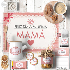 Dia De La Madre Desayuno Mamá Blondas Para imprimir