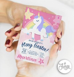 Kit Unicornio Candy Y Deco Personalizado para imprimir