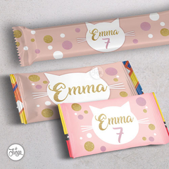 Kit Gatita Rosa Decoracion y Candy Bar - comprar online